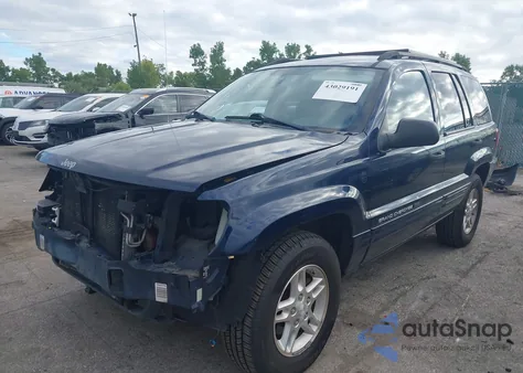 2004 Jeep Grand Cherokee Laredo from USA, damaged, VIN 1J4GW48N64C357007